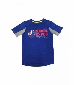 Coupon 😀 MAJESTIC Achievement Montreal Expos Youth 👚 Shirt 🛒