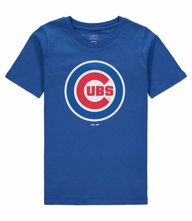 New 🌟 MAJESTIC Chicago Cubs Primary Logo Youth T-Shirt ❤️ 3 New 🌟 MAJESTIC Chicago Cubs Primary Logo Youth T-Shirt ❤️