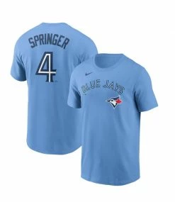 Promo 😍 Nike George Springer Youth Sky Blue T-Shirt ⭐