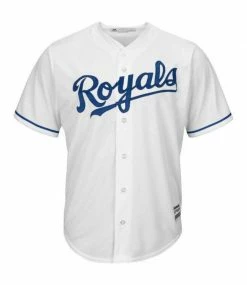 New ✨ MAJESTIC Kansas City Royals Replica Jersey Home 🔥