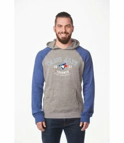 Brand new 🔔 CAMPUS CREW Men's Colour Block Hood Toronto Blue Jays 🔔