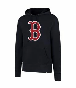 Best Pirce 🥰 47BRAND MLB Imprint Headline Boston Red Sox Hoodie 😍
