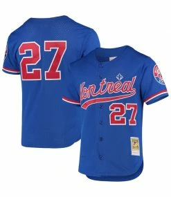Flash Sale ❤️ Mitchell & Ness MLB Vladimir Guerrero BP Jersey Montreal Expos 🌟