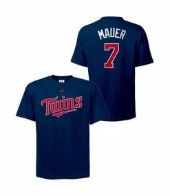 Budget 👍 MAJESTIC T-SHIRT MAUER MINNESOTA TWINS ✔️